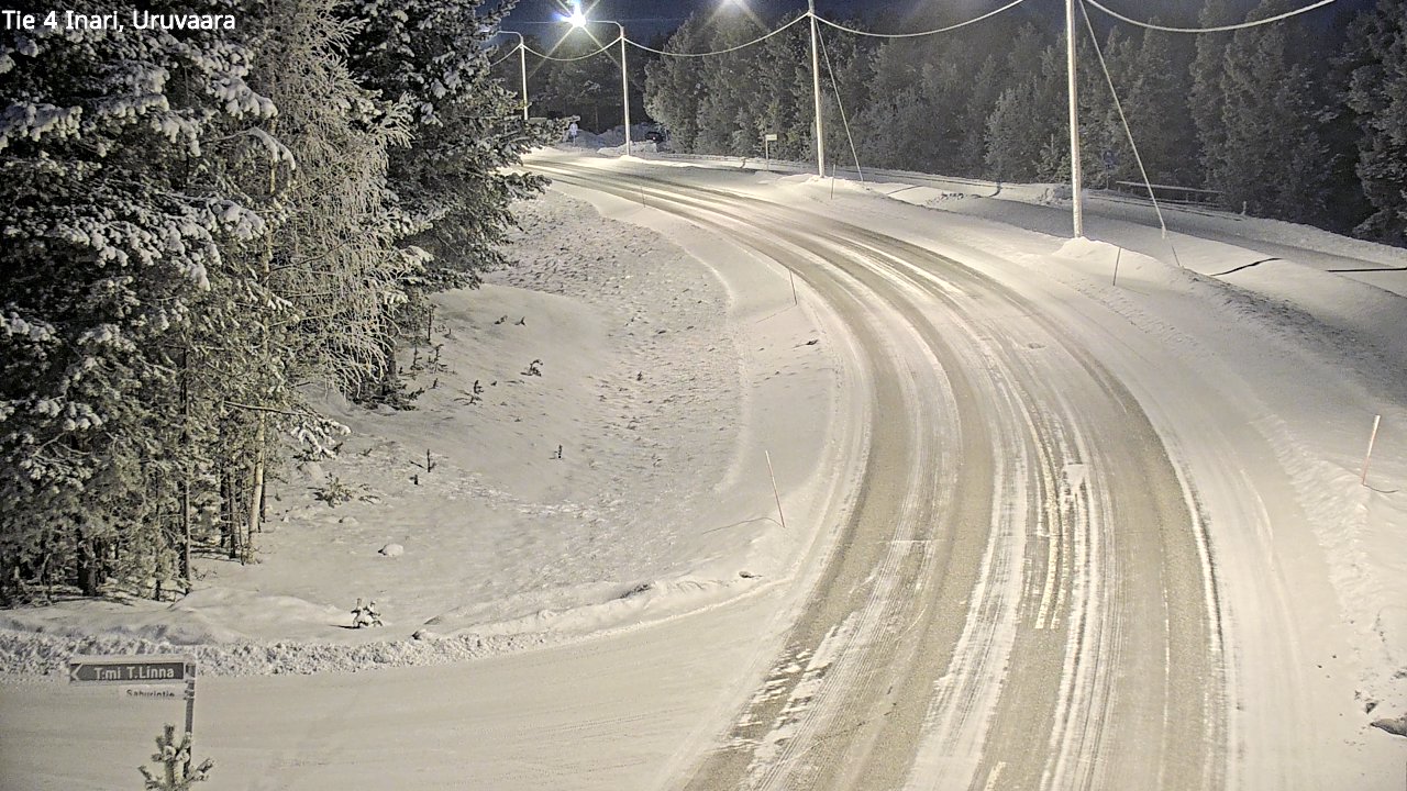 Kelikamerat Kuva Tie 4 Inari, Uruvaara, Inari, Lappi