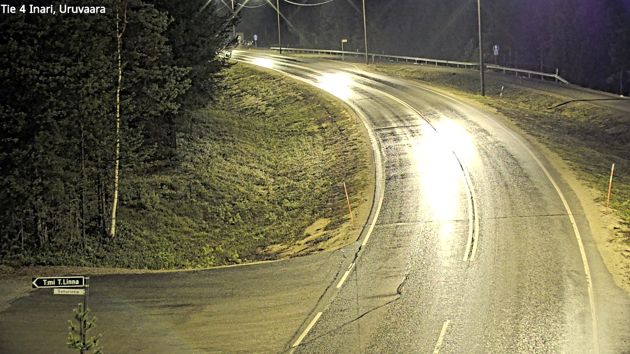 Kelikamerat Kuva Tie 4 Inari, Uruvaara, Inari, Lappi