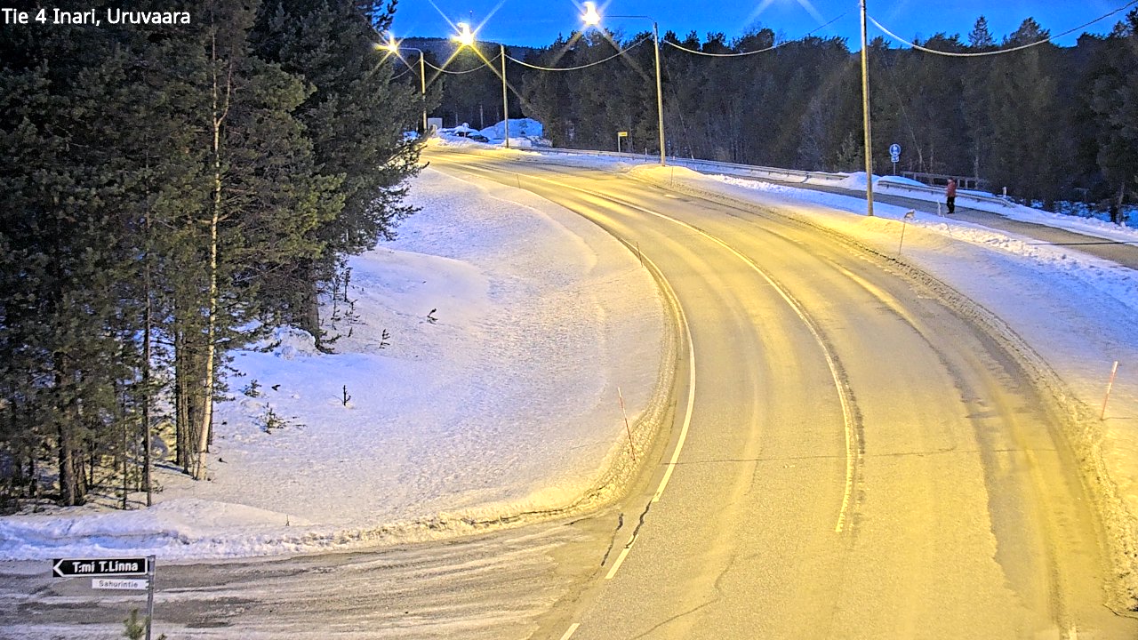 Kelikamerat Kuva Tie 4 Inari, Uruvaara, Inari, Lappi