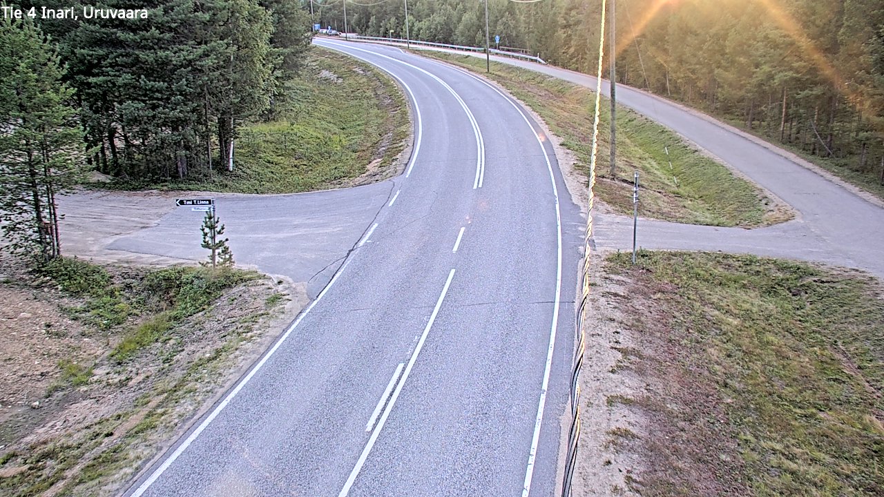Kelikamerat Kuva Tie 4 Inari, Uruvaara, Inari, Lappi