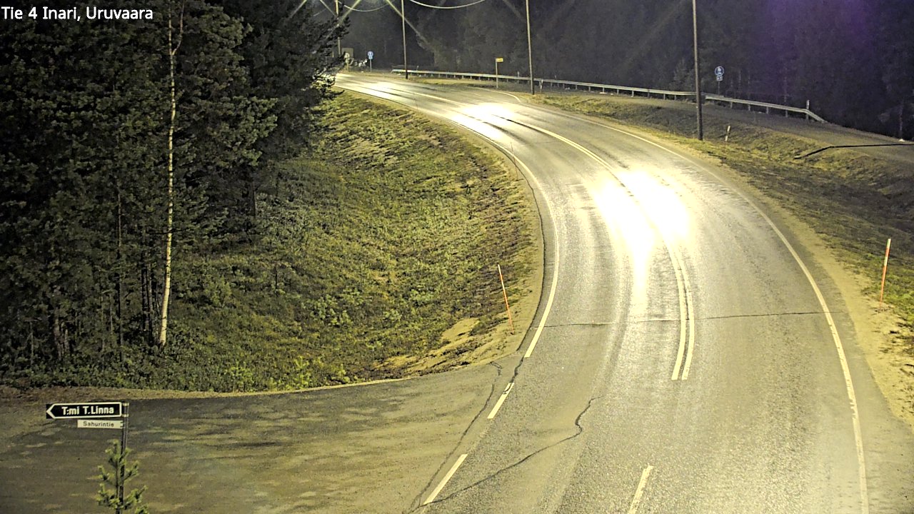 Kelikamerat Kuva Tie 4 Inari, Uruvaara, Inari, Lappi