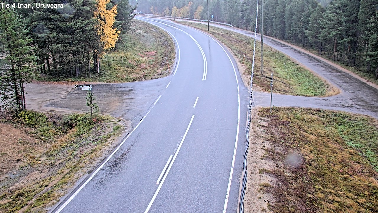 Weather Camera Image Road 4 Inari, Uruvaara, Inari, Lappi