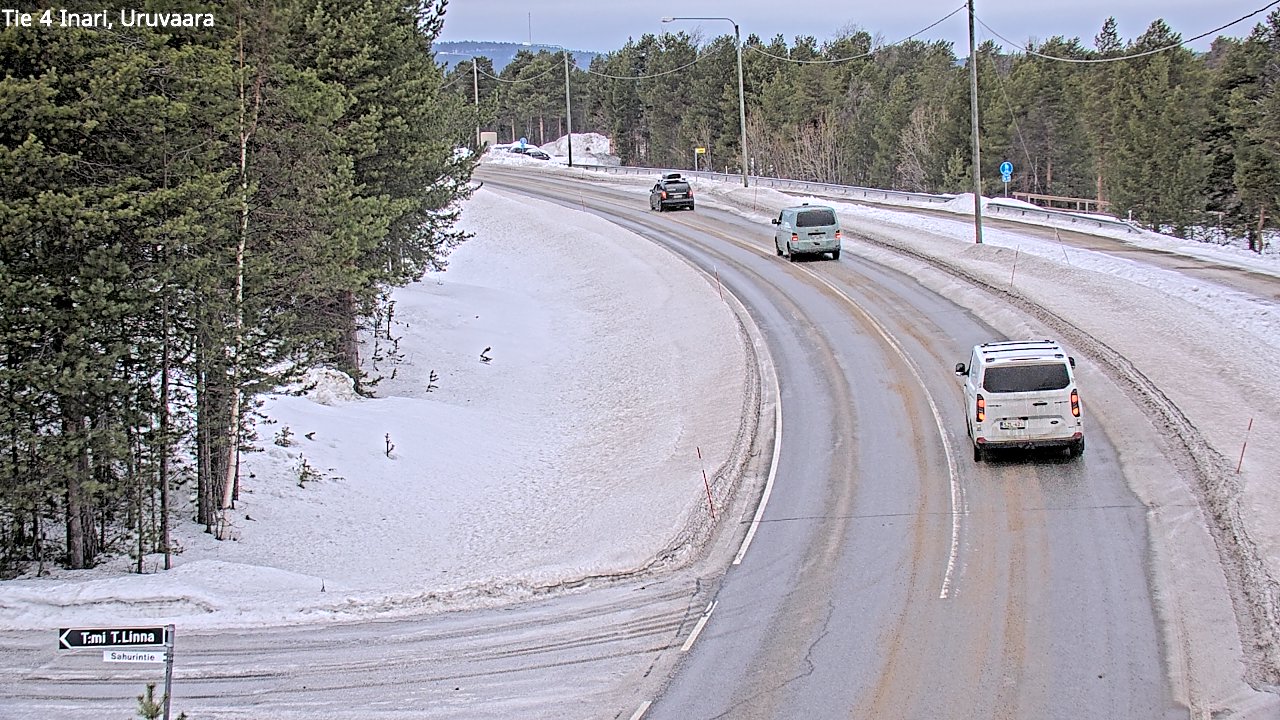 Kelikamerat Kuva Tie 4 Inari, Uruvaara, Inari, Lappi