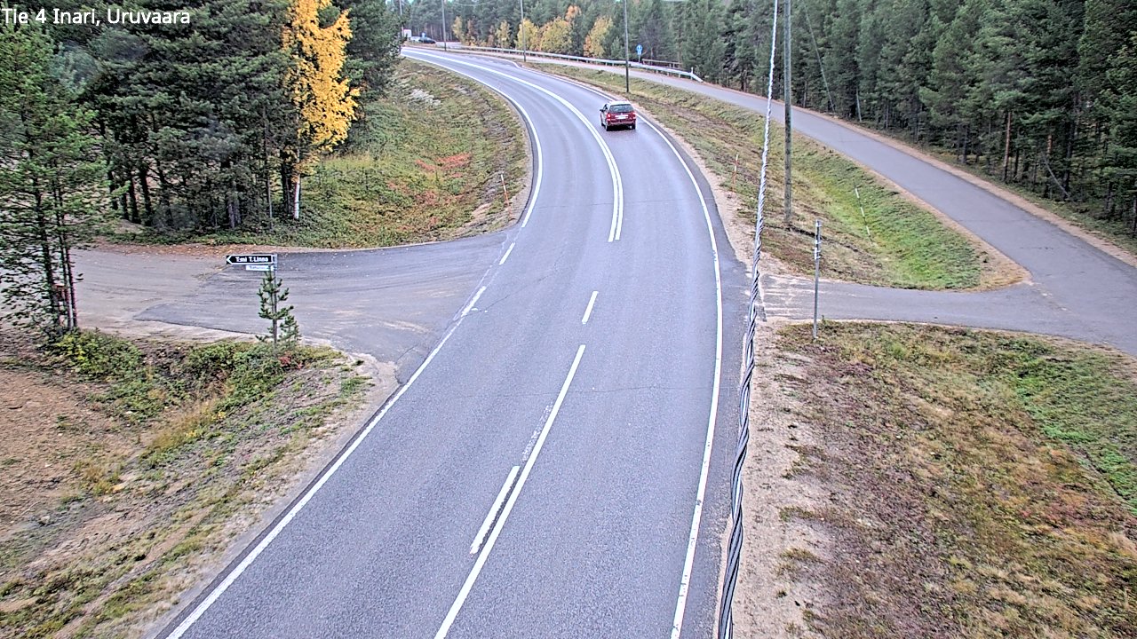 Kelikamerat Kuva Tie 4 Inari, Uruvaara, Inari, Lappi