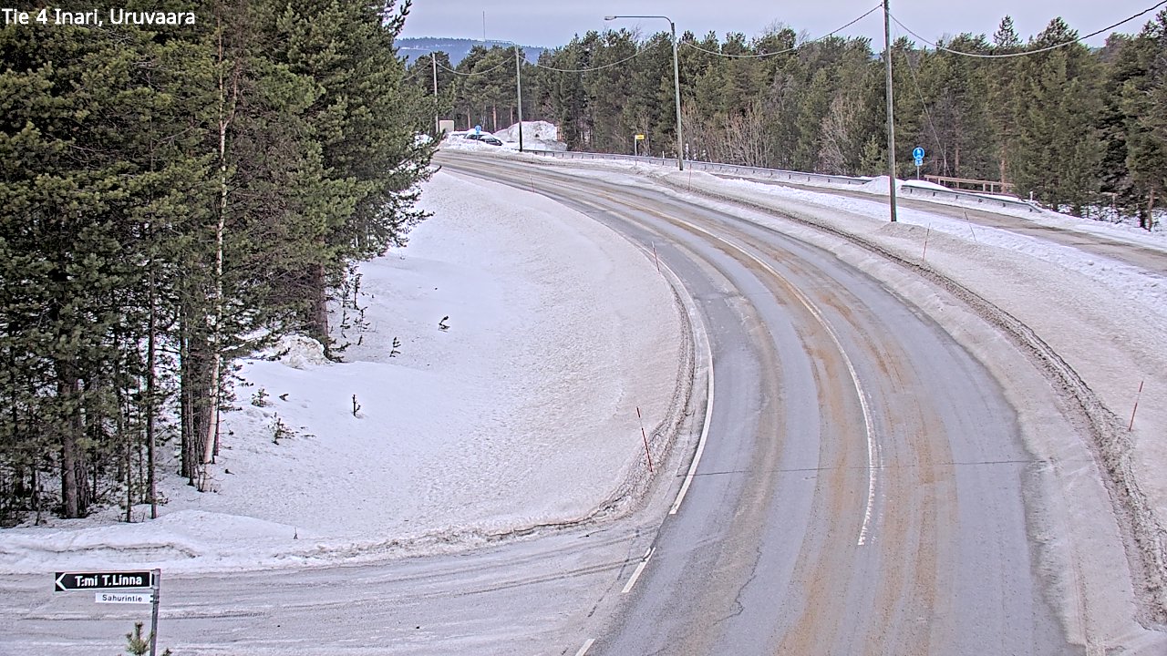 Kelikamerat Kuva Tie 4 Inari, Uruvaara, Inari, Lappi