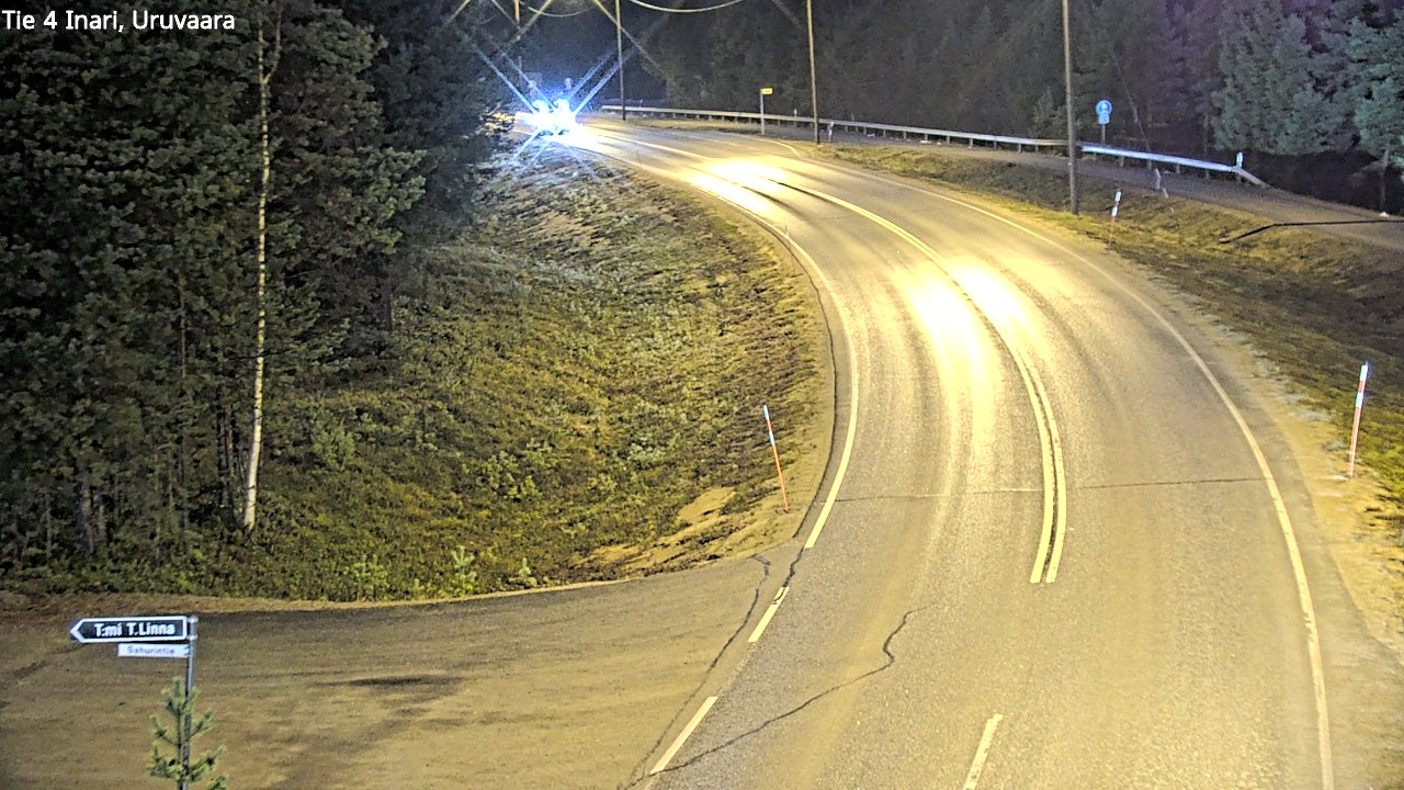 Kelikamerat Kuva Tie 4 Inari, Uruvaara, Inari, Lappi