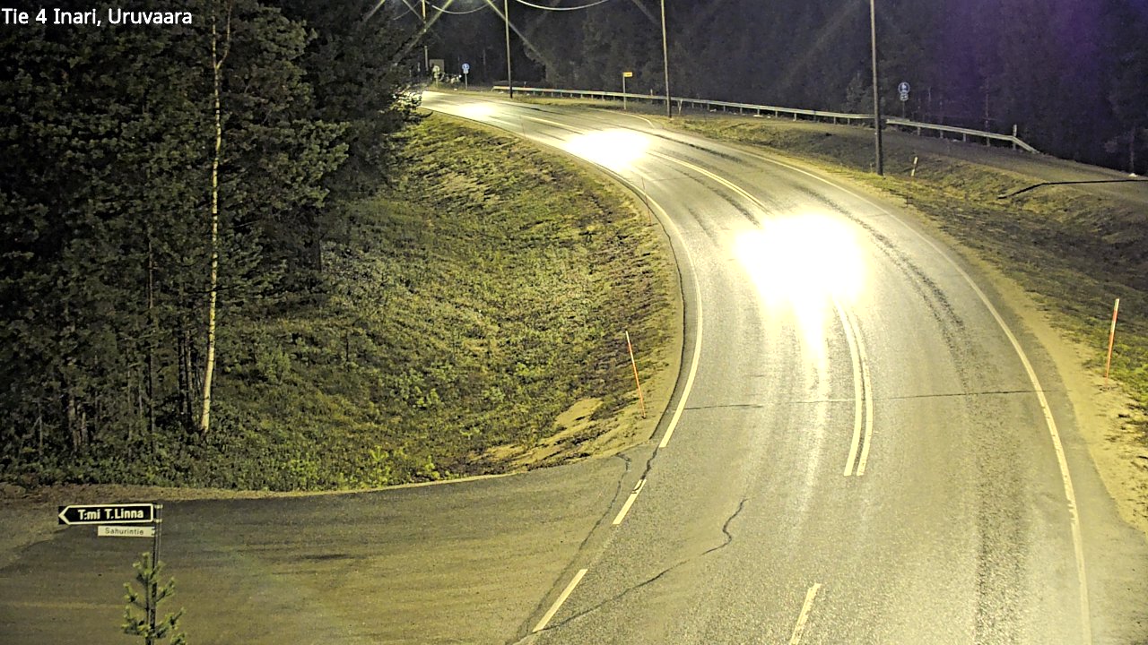 Kelikamerat Kuva Tie 4 Inari, Uruvaara, Inari, Lappi