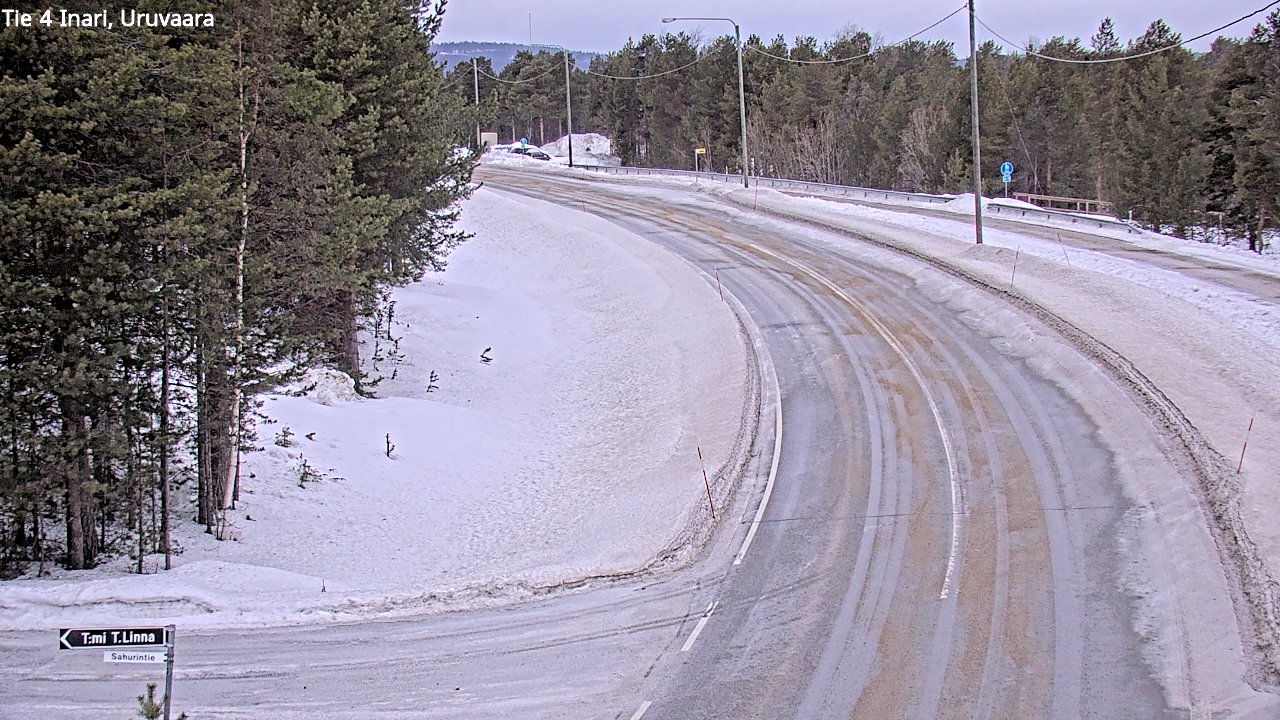 Kelikamerat Kuva Tie 4 Inari, Uruvaara, Inari, Lappi