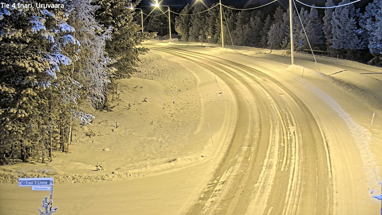 Kelikamerat Kuva Tie 4 Inari, Uruvaara, Inari, Lappi