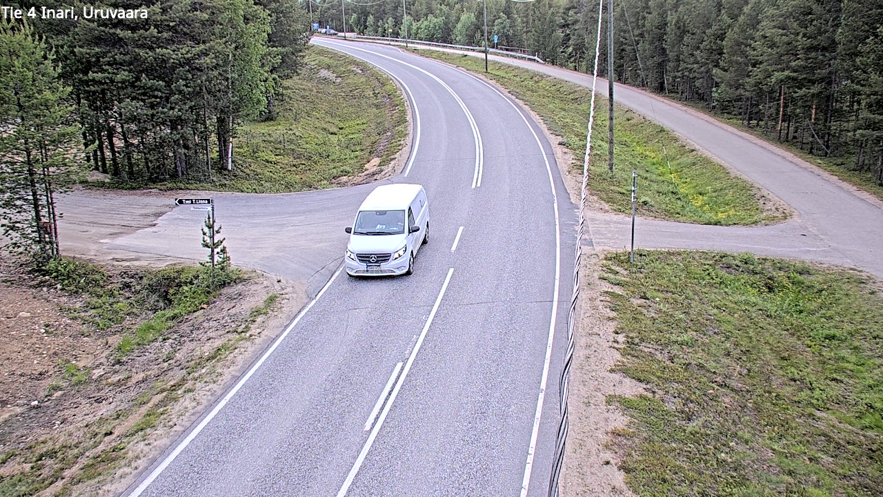 Kelikamerat Kuva Tie 4 Inari, Uruvaara, Inari, Lappi