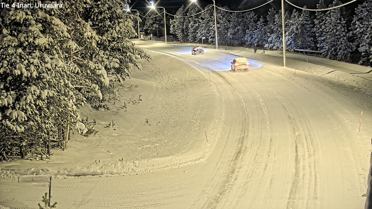 Weather Camera Image Road 4 Inari, Uruvaara, Inari, Lappi