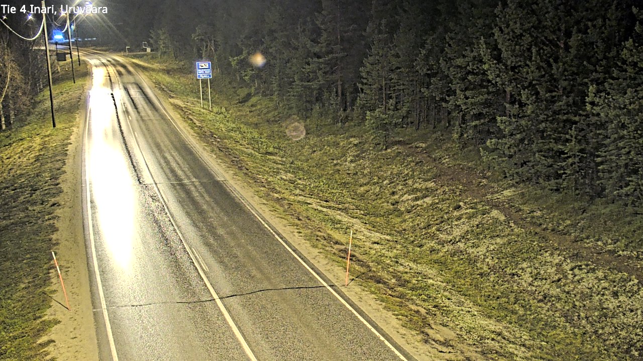 Kelikamerat Kuva Tie 4 Inari, Uruvaara, Inari, Lappi