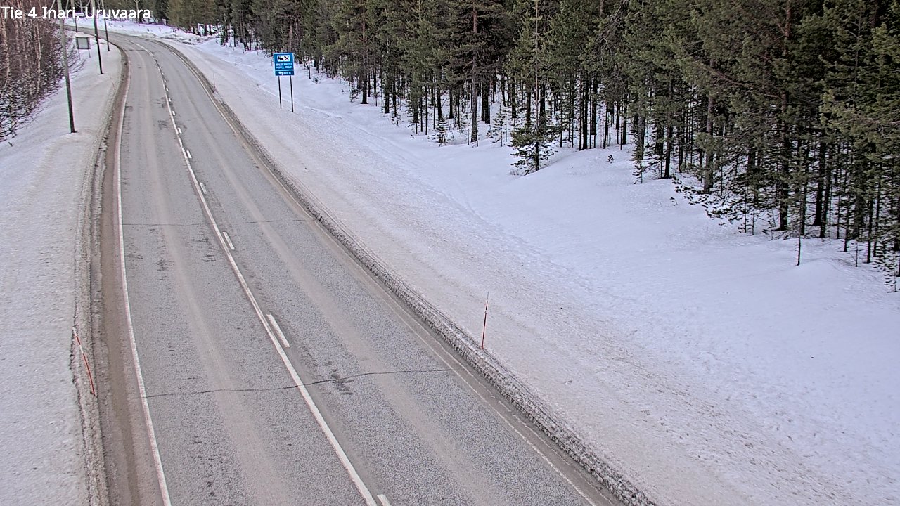 Kelikamerat Kuva Tie 4 Inari, Uruvaara, Inari, Lappi