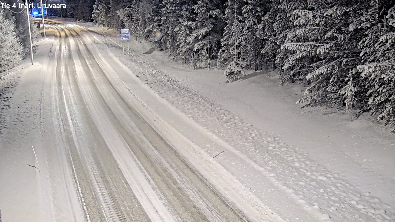 Kelikamerat Kuva Tie 4 Inari, Uruvaara, Inari, Lappi