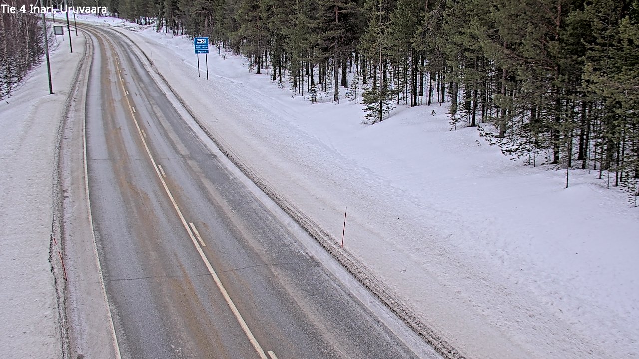 Kelikamerat Kuva Tie 4 Inari, Uruvaara, Inari, Lappi
