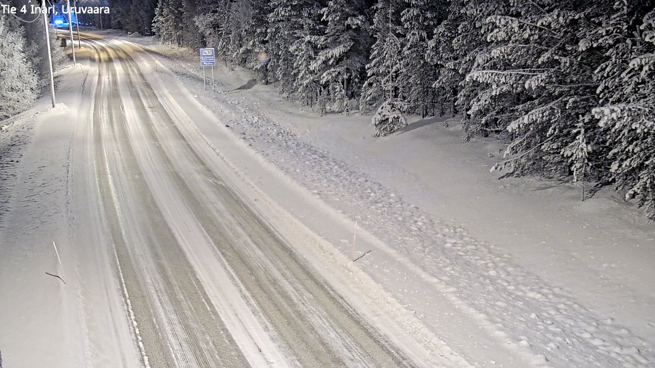 Kelikamerat Kuva Tie 4 Inari, Uruvaara, Inari, Lappi