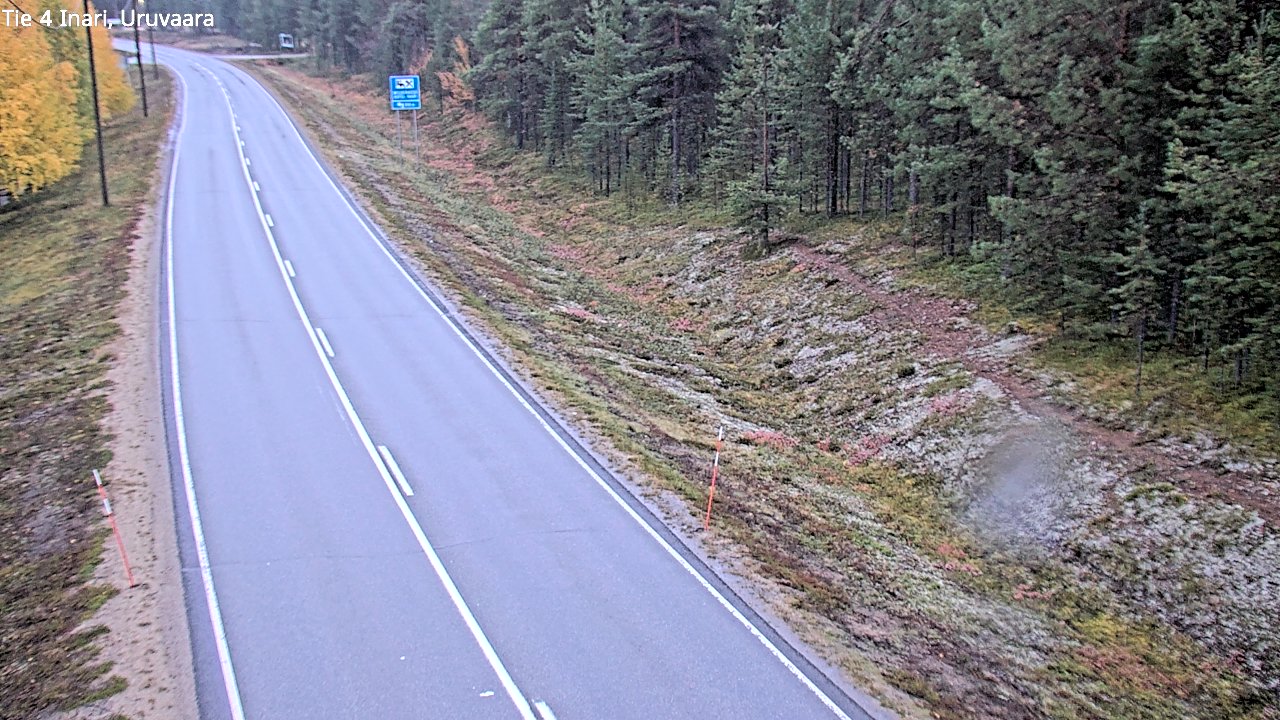 Kelikamerat Kuva Tie 4 Inari, Uruvaara, Inari, Lappi