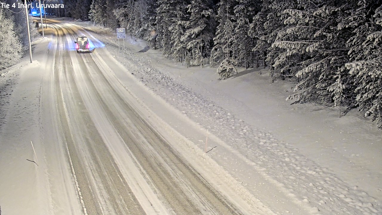 Kelikamerat Kuva Tie 4 Inari, Uruvaara, Inari, Lappi