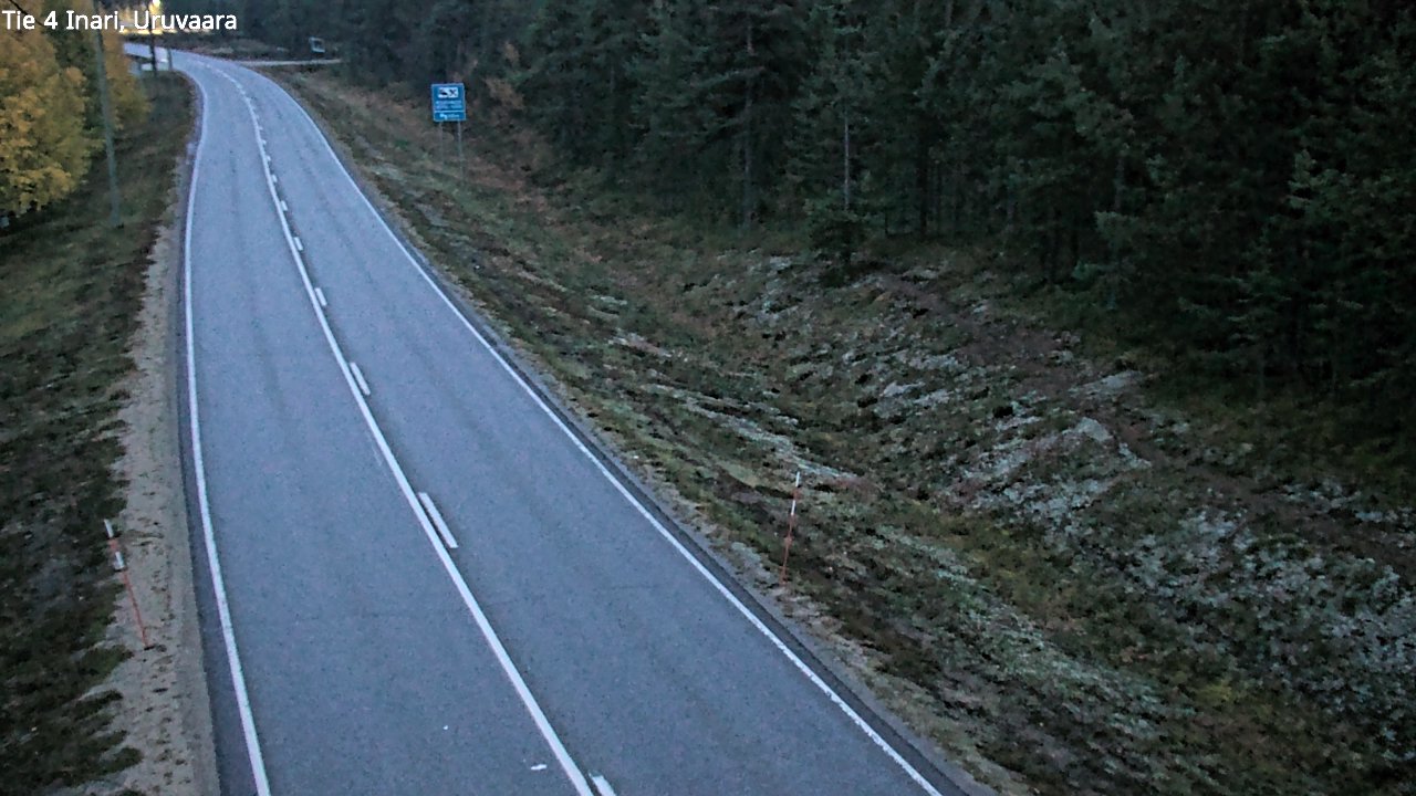 Kelikamerat Kuva Tie 4 Inari, Uruvaara, Inari, Lappi