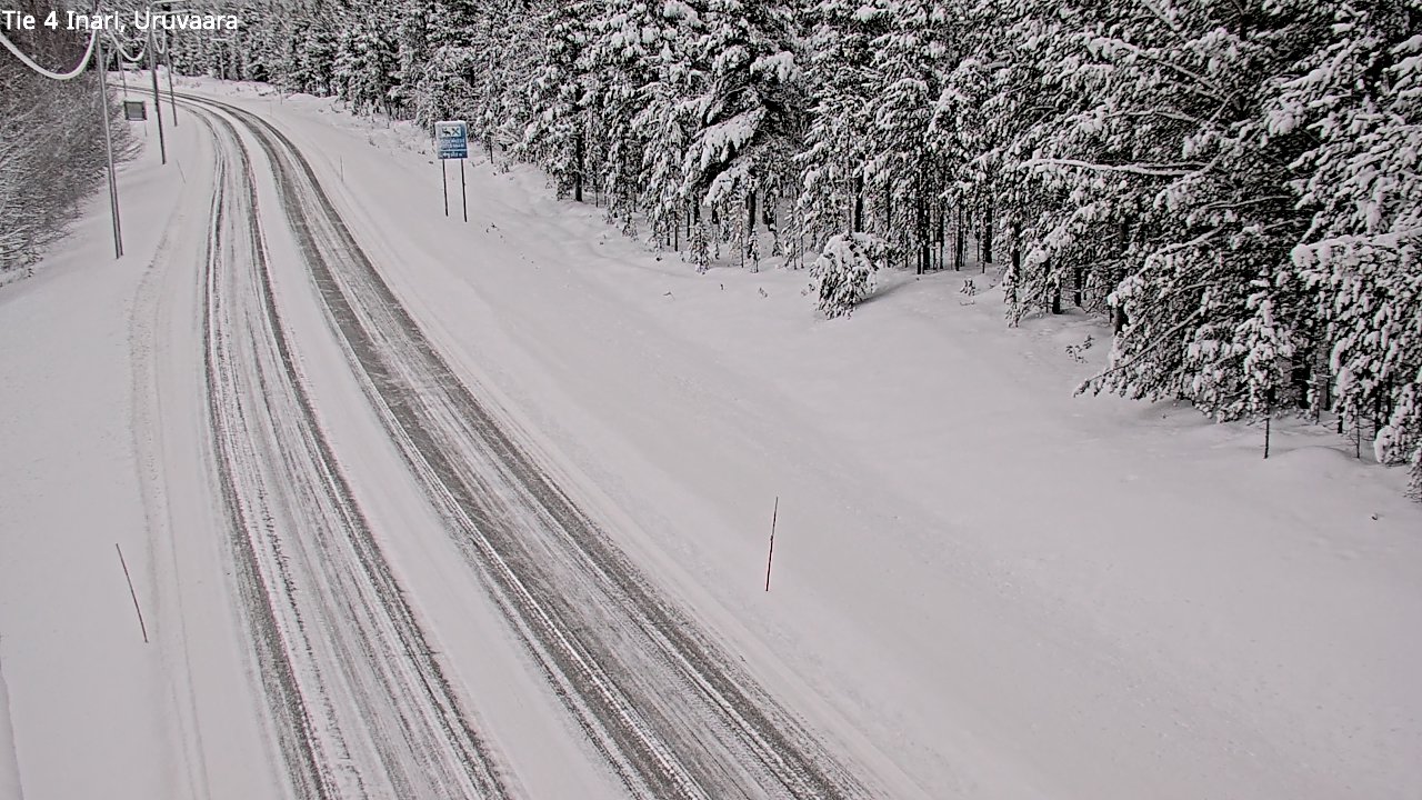Kelikamerat Kuva Tie 4 Inari, Uruvaara, Inari, Lappi