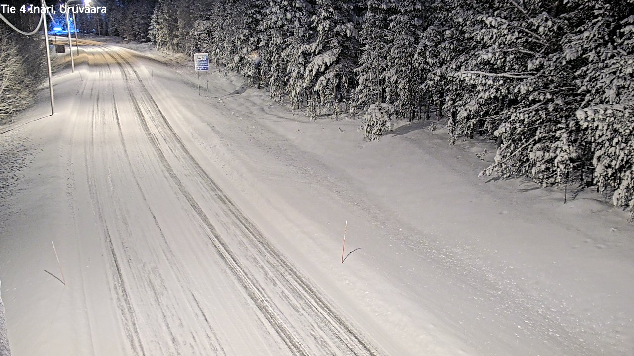 Kelikamerat Kuva Tie 4 Inari, Uruvaara, Inari, Lappi