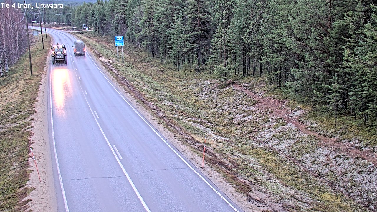 Kelikamerat Kuva Tie 4 Inari, Uruvaara, Inari, Lappi