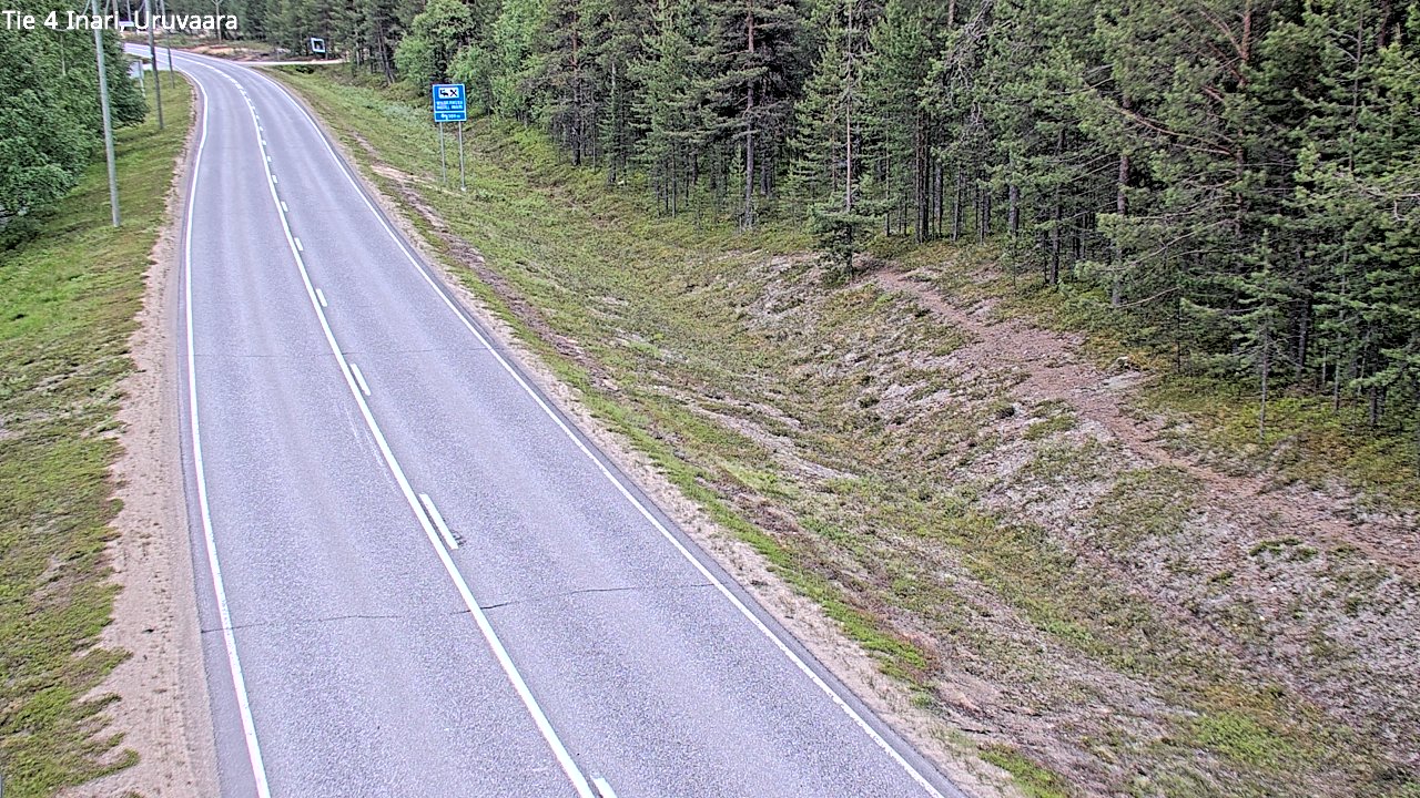 Kelikamerat Kuva Tie 4 Inari, Uruvaara, Inari, Lappi