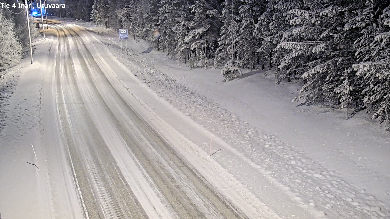 Kelikamerat Kuva Tie 4 Inari, Uruvaara, Inari, Lappi