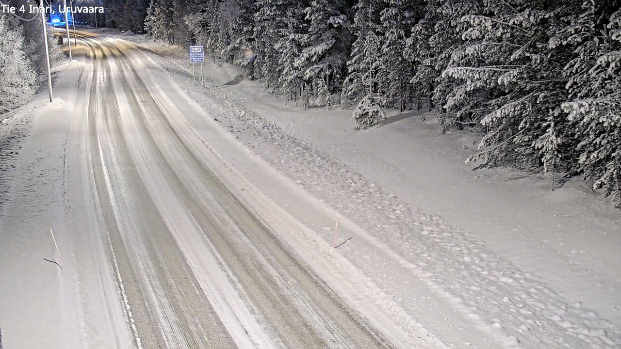 Kelikamerat Kuva Tie 4 Inari, Uruvaara, Inari, Lappi