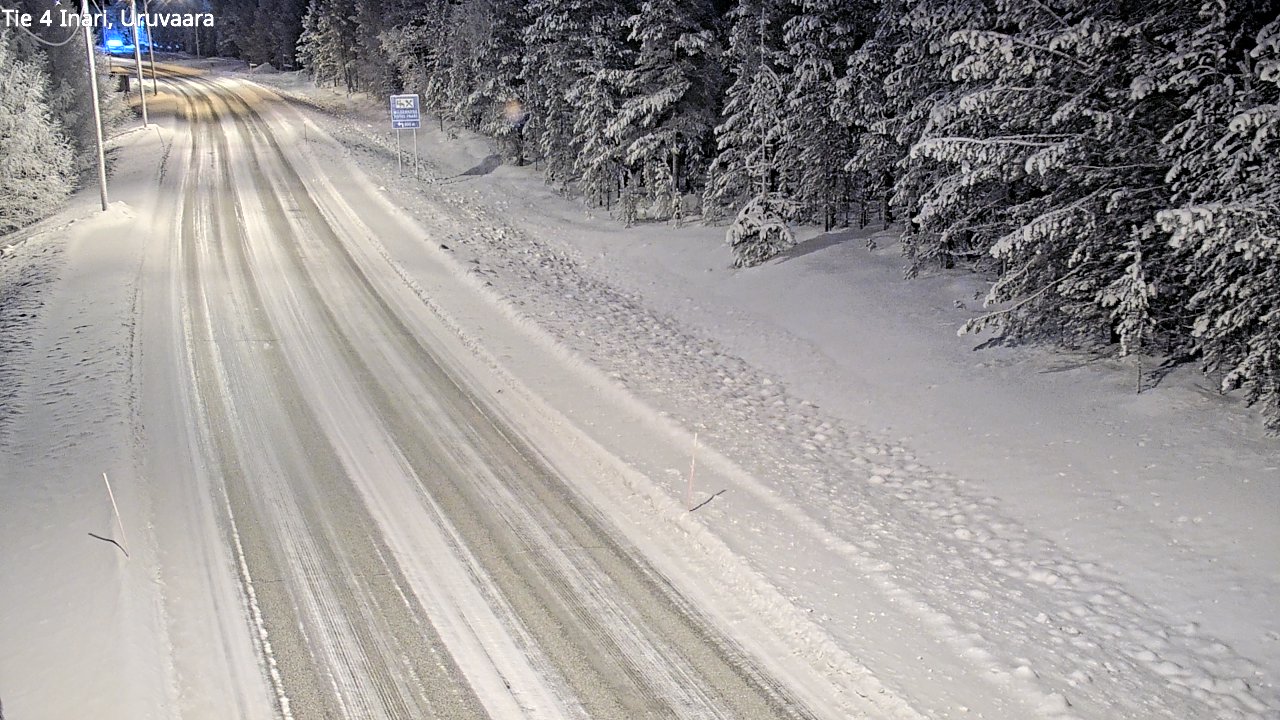 Kelikamerat Kuva Tie 4 Inari, Uruvaara, Inari, Lappi