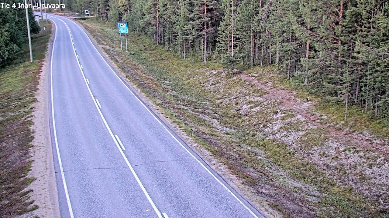 Kelikamerat Kuva Tie 4 Inari, Uruvaara, Inari, Lappi