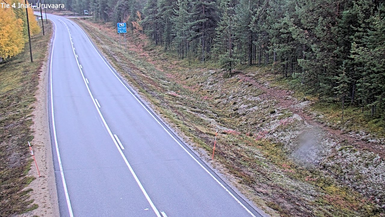 Kelikamerat Kuva Tie 4 Inari, Uruvaara, Inari, Lappi