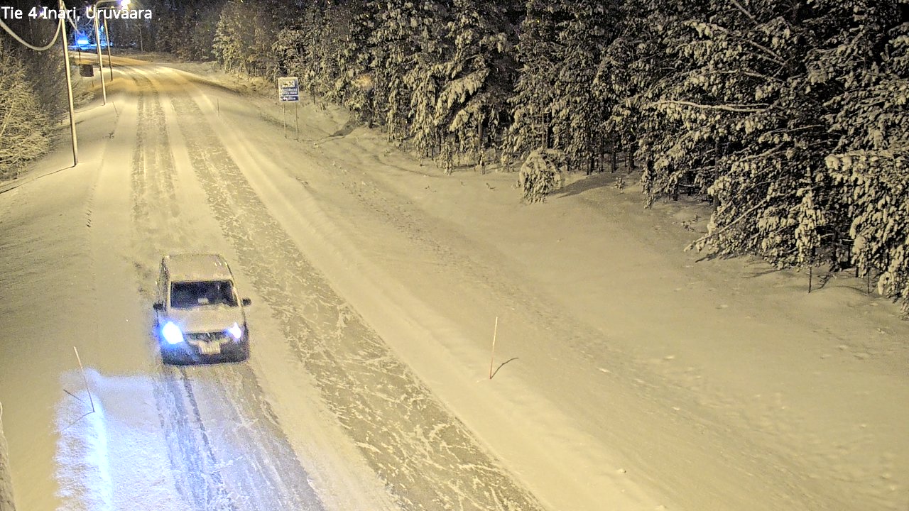 Kelikamerat Kuva Tie 4 Inari, Uruvaara, Inari, Lappi