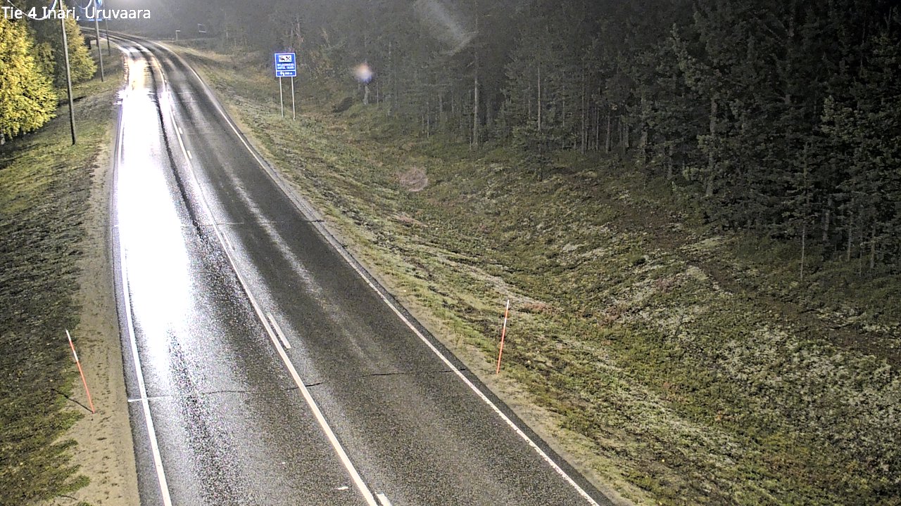 Kelikamerat Kuva Tie 4 Inari, Uruvaara, Inari, Lappi