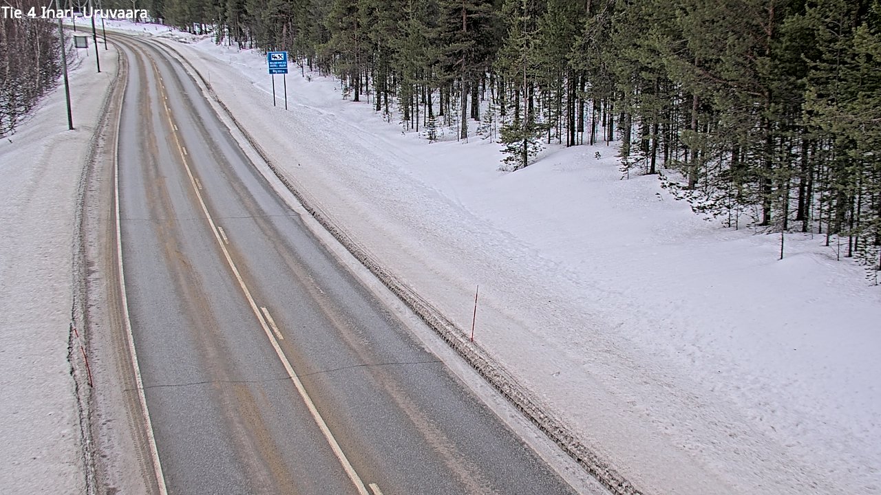 Kelikamerat Kuva Tie 4 Inari, Uruvaara, Inari, Lappi