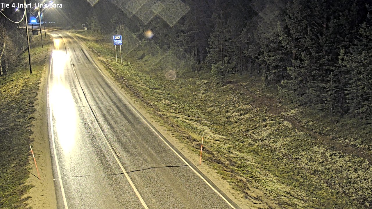 Kelikamerat Kuva Tie 4 Inari, Uruvaara, Inari, Lappi