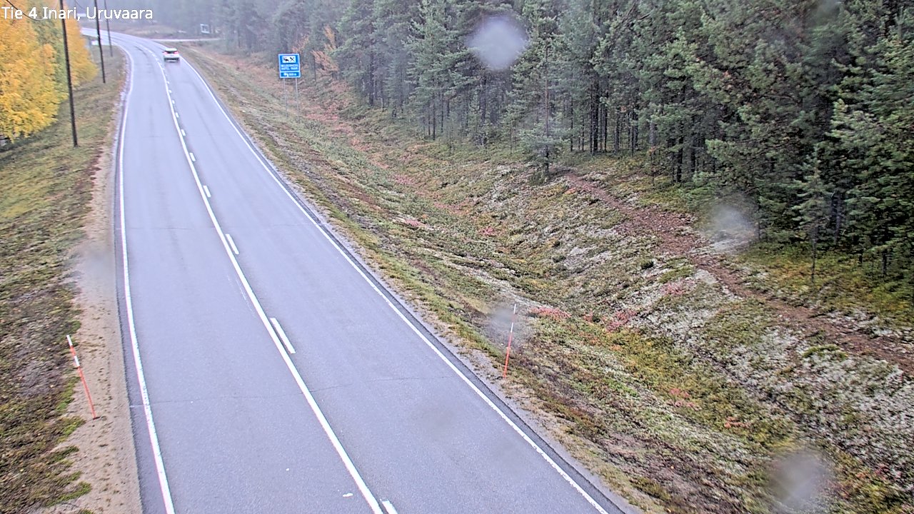 Weather Camera Image Road 4 Inari, Uruvaara, Inari, Lappi