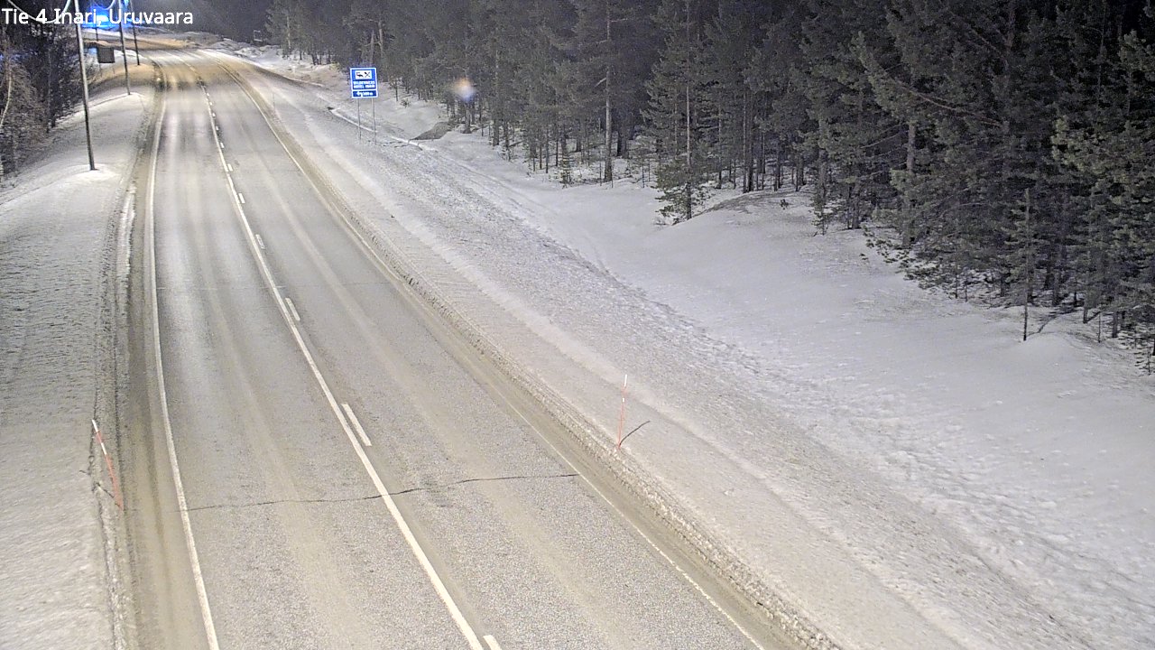 Kelikamerat Kuva Tie 4 Inari, Uruvaara, Inari, Lappi