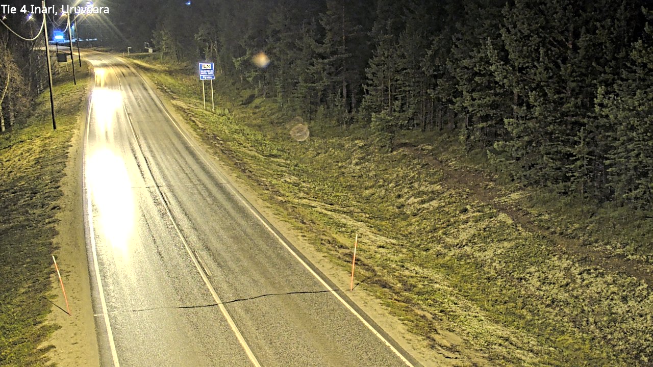 Kelikamerat Kuva Tie 4 Inari, Uruvaara, Inari, Lappi