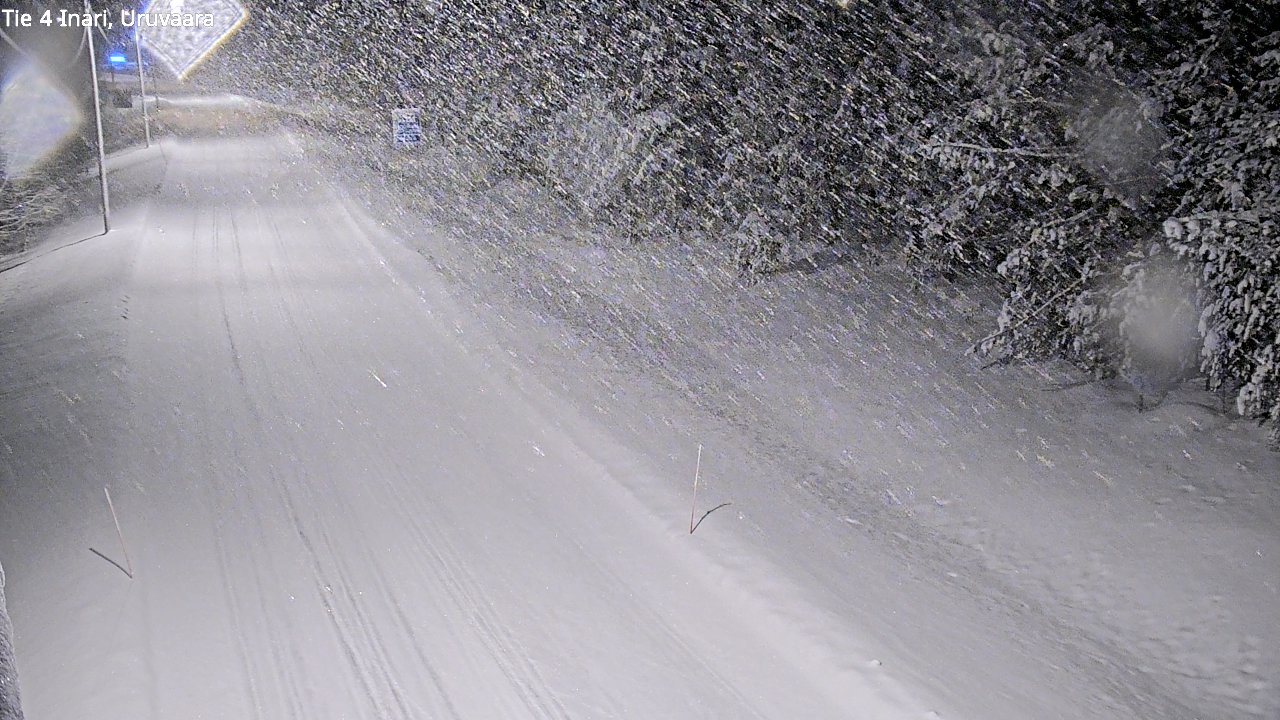 Kelikamerat Kuva Tie 4 Inari, Uruvaara, Inari, Lappi
