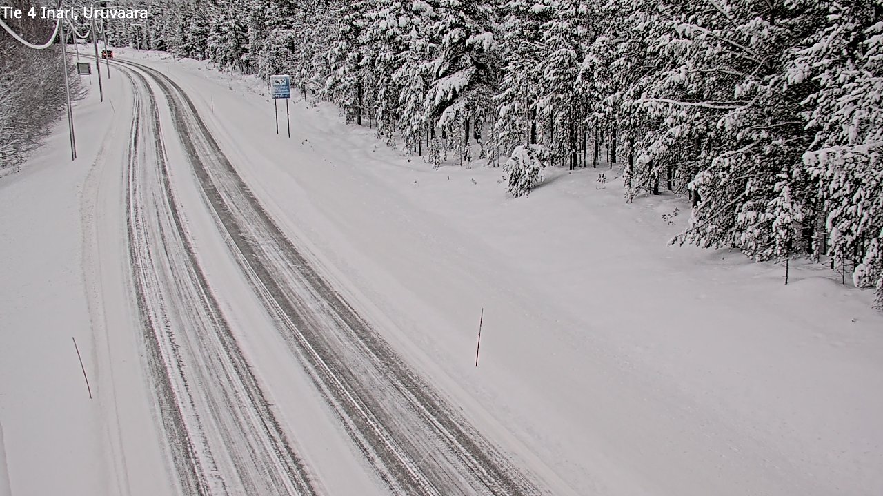 Kelikamerat Kuva Tie 4 Inari, Uruvaara, Inari, Lappi