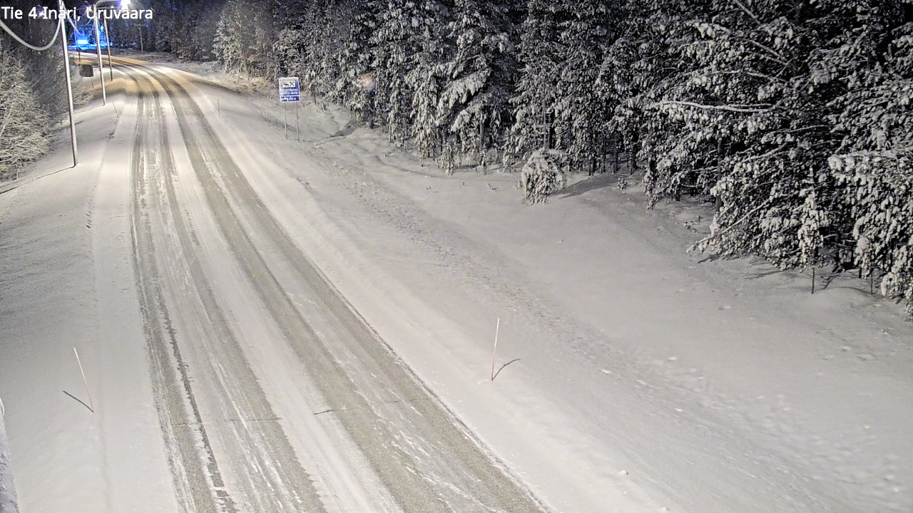 Kelikamerat Kuva Tie 4 Inari, Uruvaara, Inari, Lappi