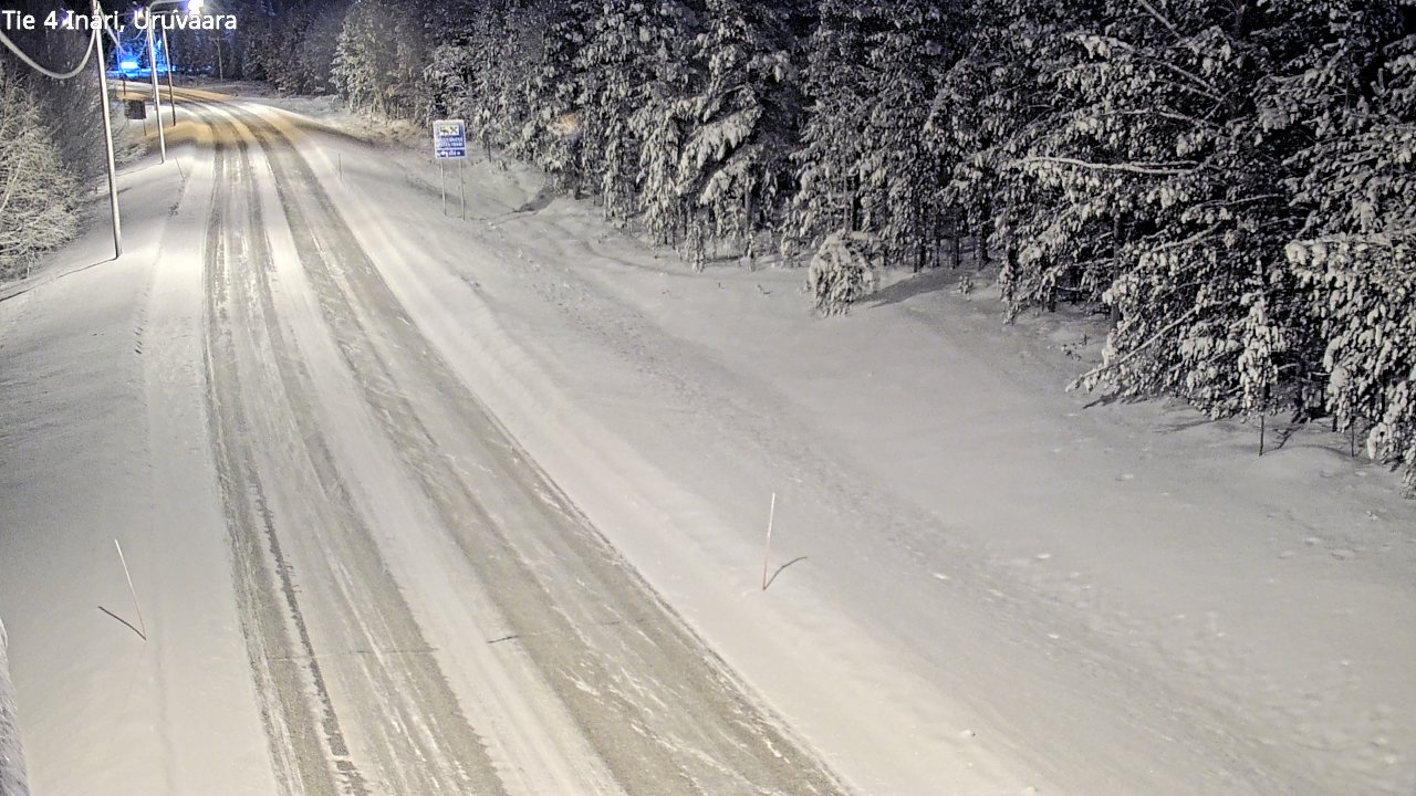 Kelikamerat Kuva Tie 4 Inari, Uruvaara, Inari, Lappi