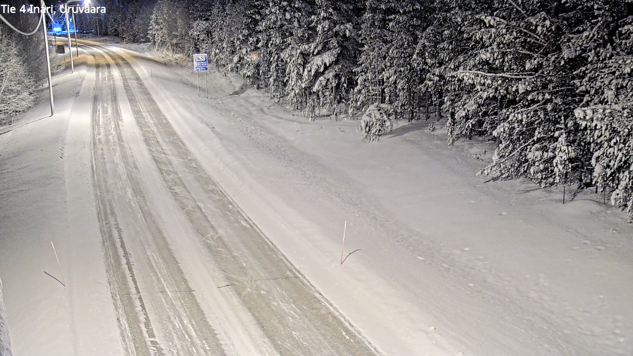 Kelikamerat Kuva Tie 4 Inari, Uruvaara, Inari, Lappi