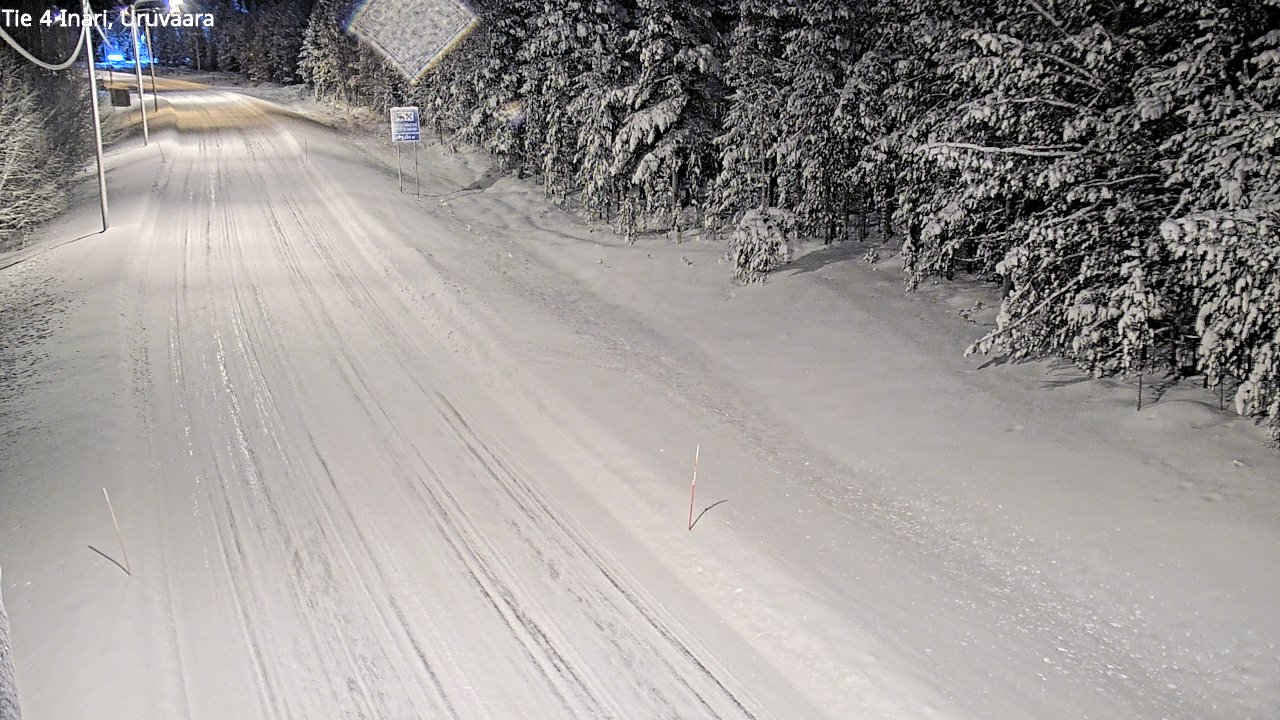 Kelikamerat Kuva Tie 4 Inari, Uruvaara, Inari, Lappi