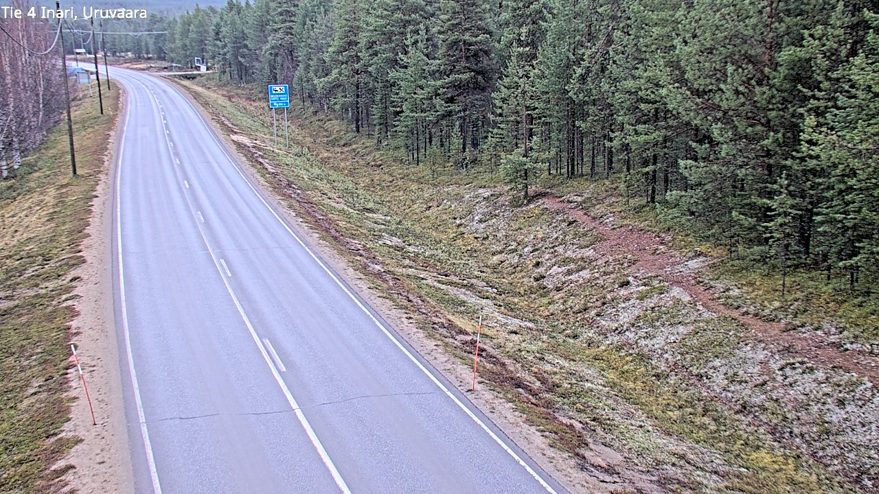 Kelikamerat Kuva Tie 4 Inari, Uruvaara, Inari, Lappi