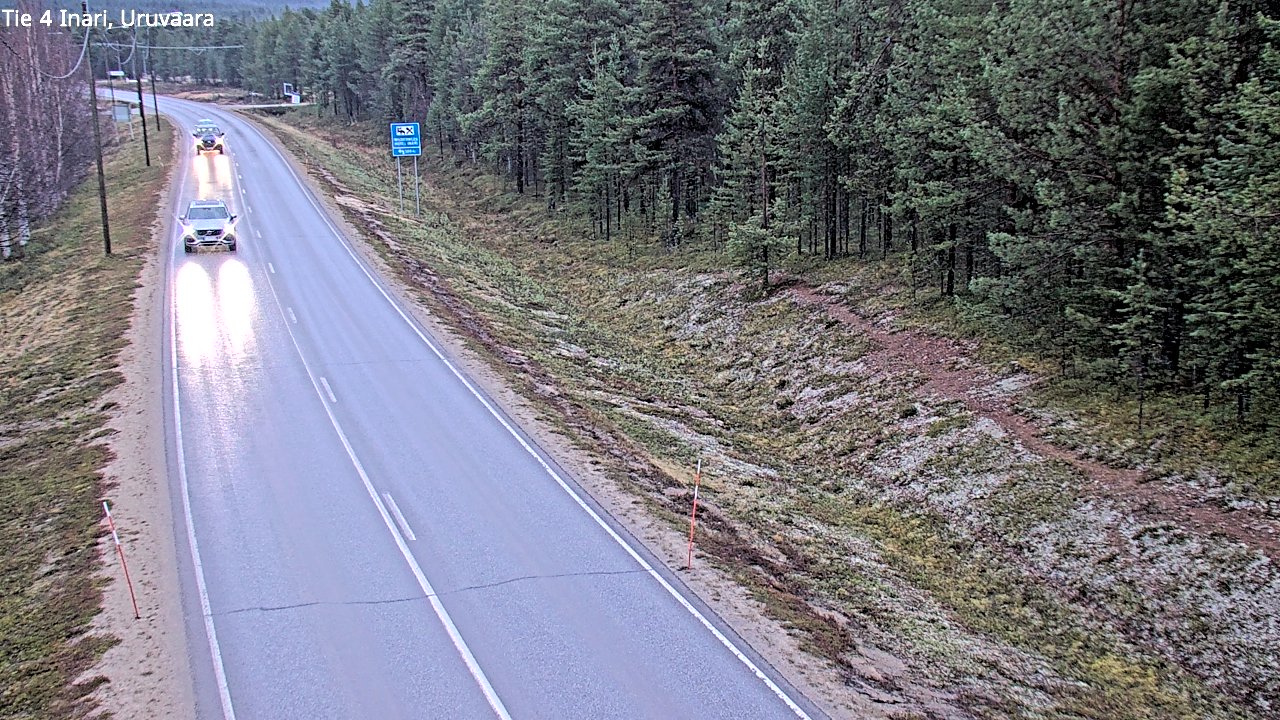 Kelikamerat Kuva Tie 4 Inari, Uruvaara, Inari, Lappi