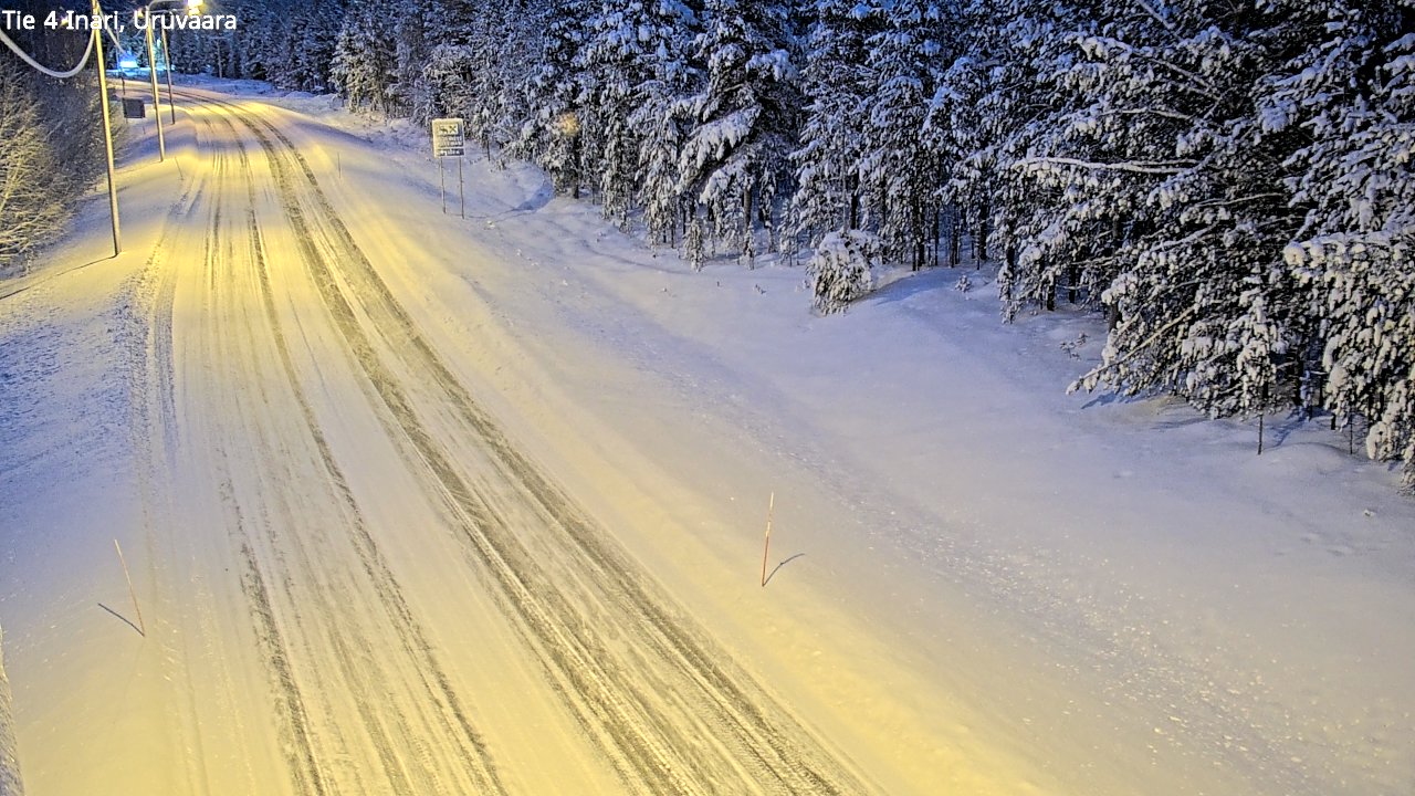 Kelikamerat Kuva Tie 4 Inari, Uruvaara, Inari, Lappi