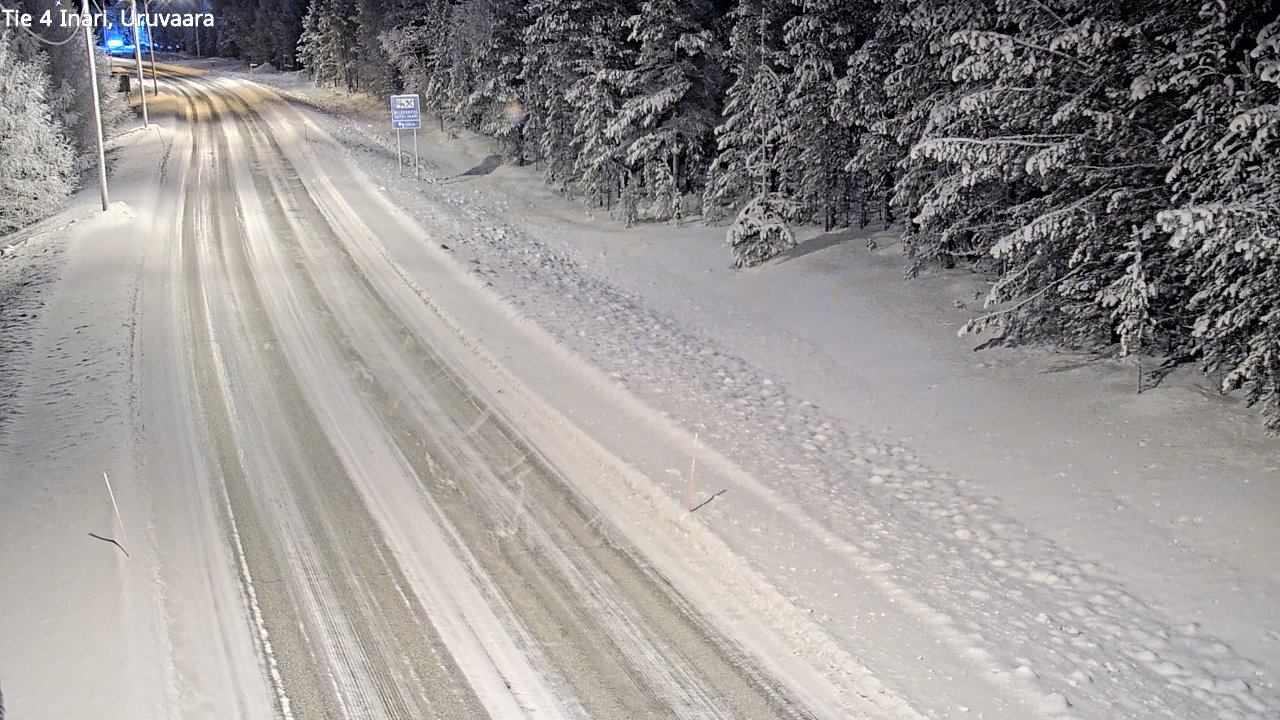 Kelikamerat Kuva Tie 4 Inari, Uruvaara, Inari, Lappi