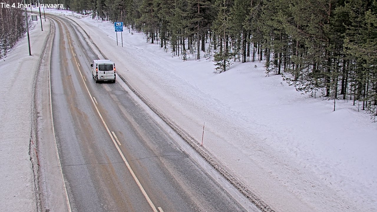 Kelikamerat Kuva Tie 4 Inari, Uruvaara, Inari, Lappi